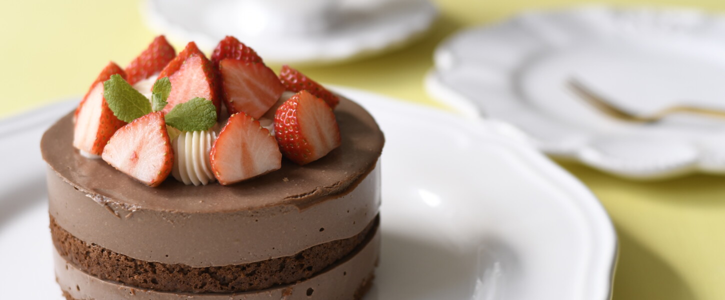 チョコレートムースケーキ+(3)